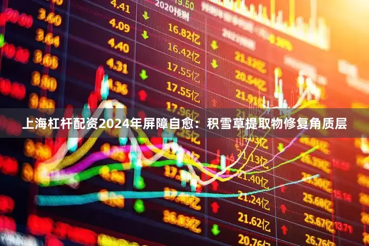 上海杠杆配资2024年屏障自愈：积雪草提取物修复角质层
